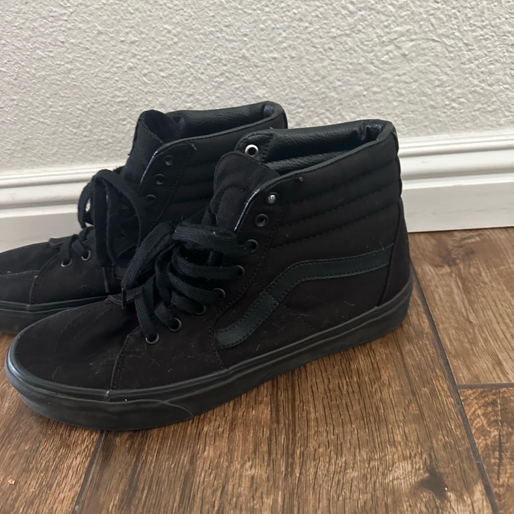 Vans Black High-Top Sneakers